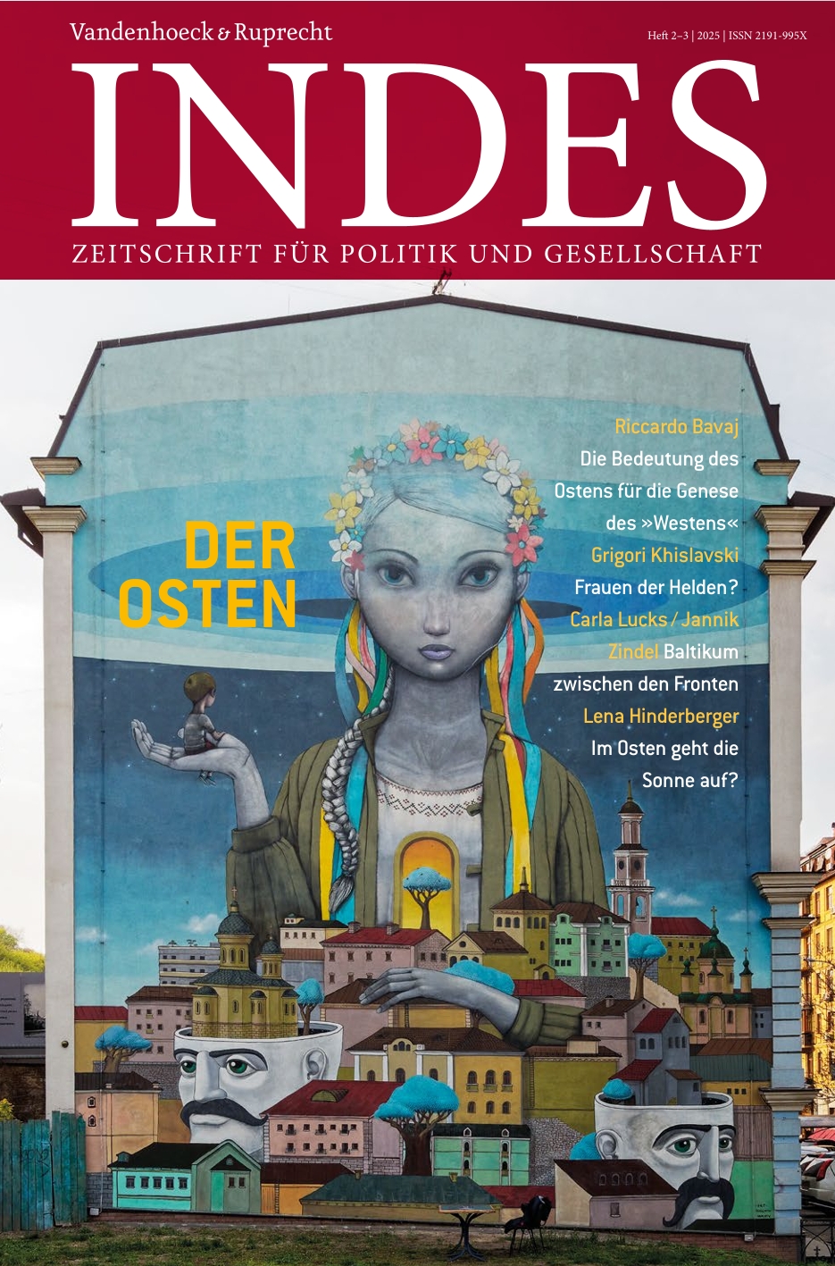 Cover INDES-Ausgabe »Der Osten«