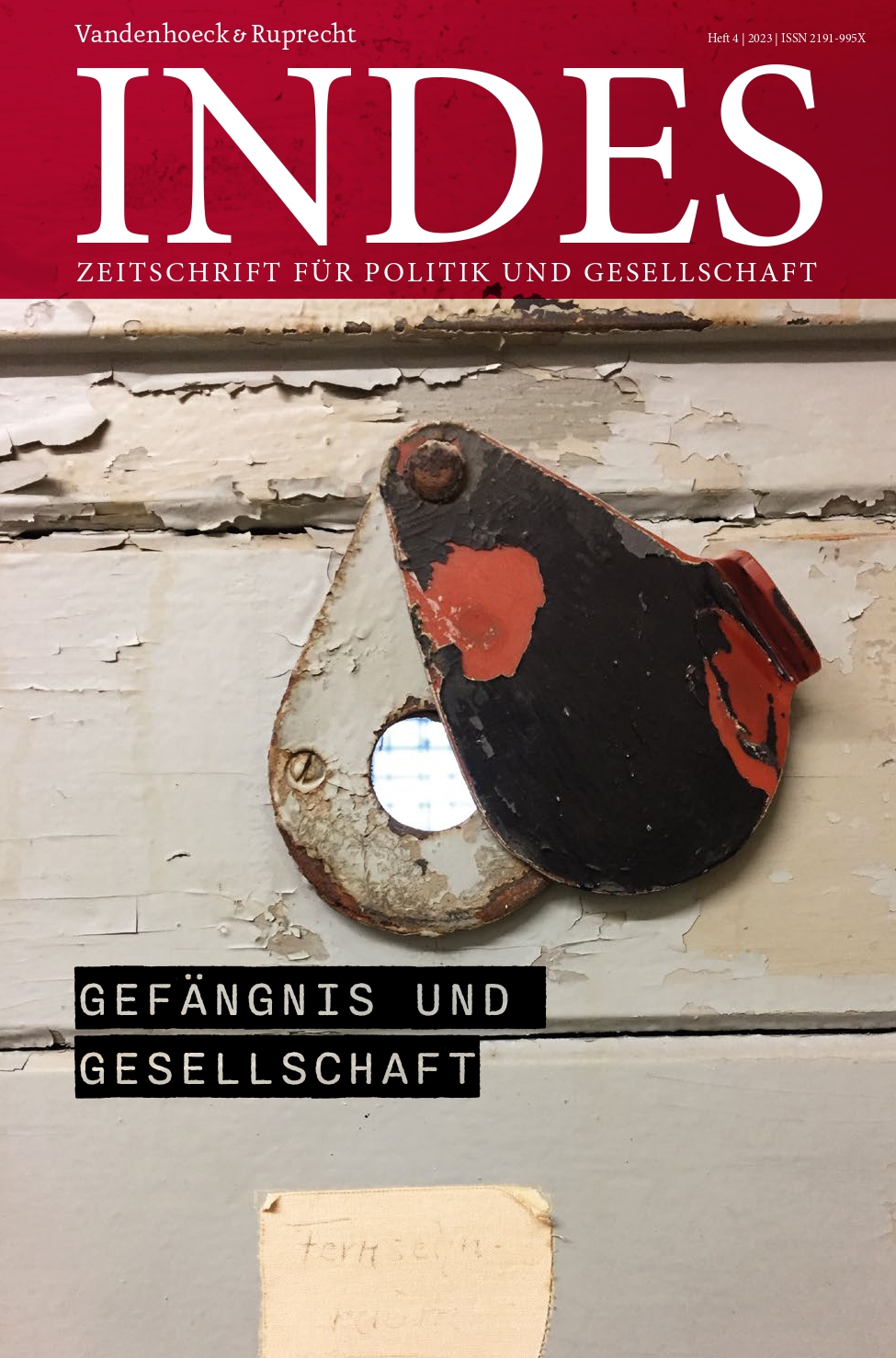 INDES-Ausgabe »Gefängnis und Gesellschaft«