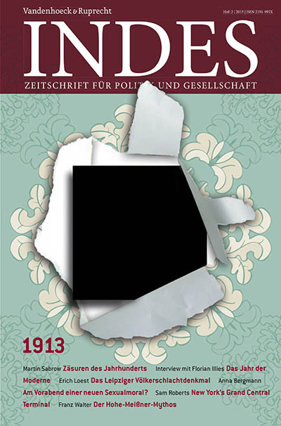 Cover INDES-Ausgabe »1913«