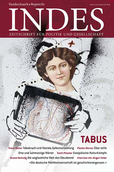 Cover INDES-Ausgabe »Tabus«