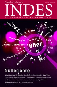 Cover INDES-Ausgabe »Nullerjahre«