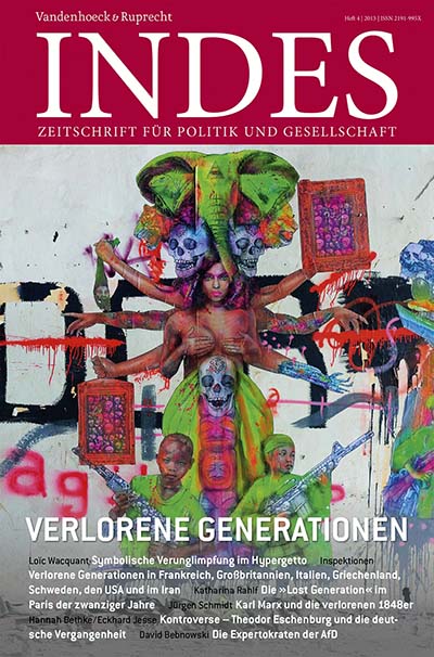 Cover INDES-Ausgabe »Verlorene Generationen«