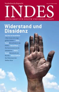 INDES-Ausgabe »Widerstand und Dissidenz«