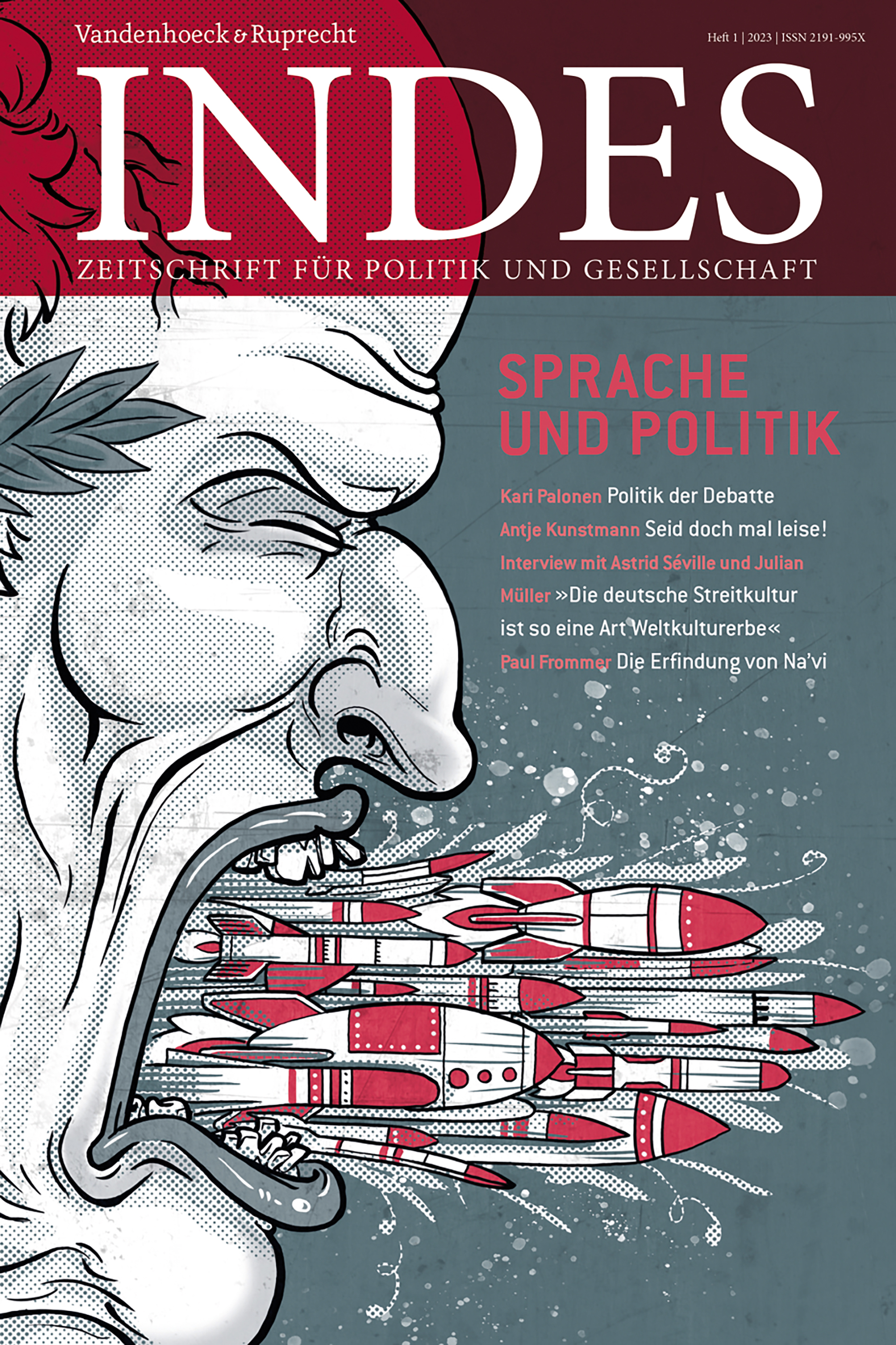 Cover INDES-Ausgabe »Sprache und Politik«